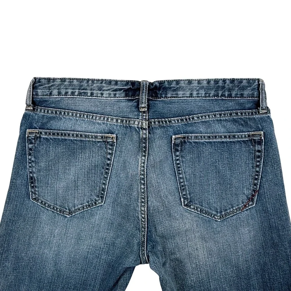 Banana Republic Slim Straight Jeans Medium Wash Denim 100% Cotton Mens 32x32